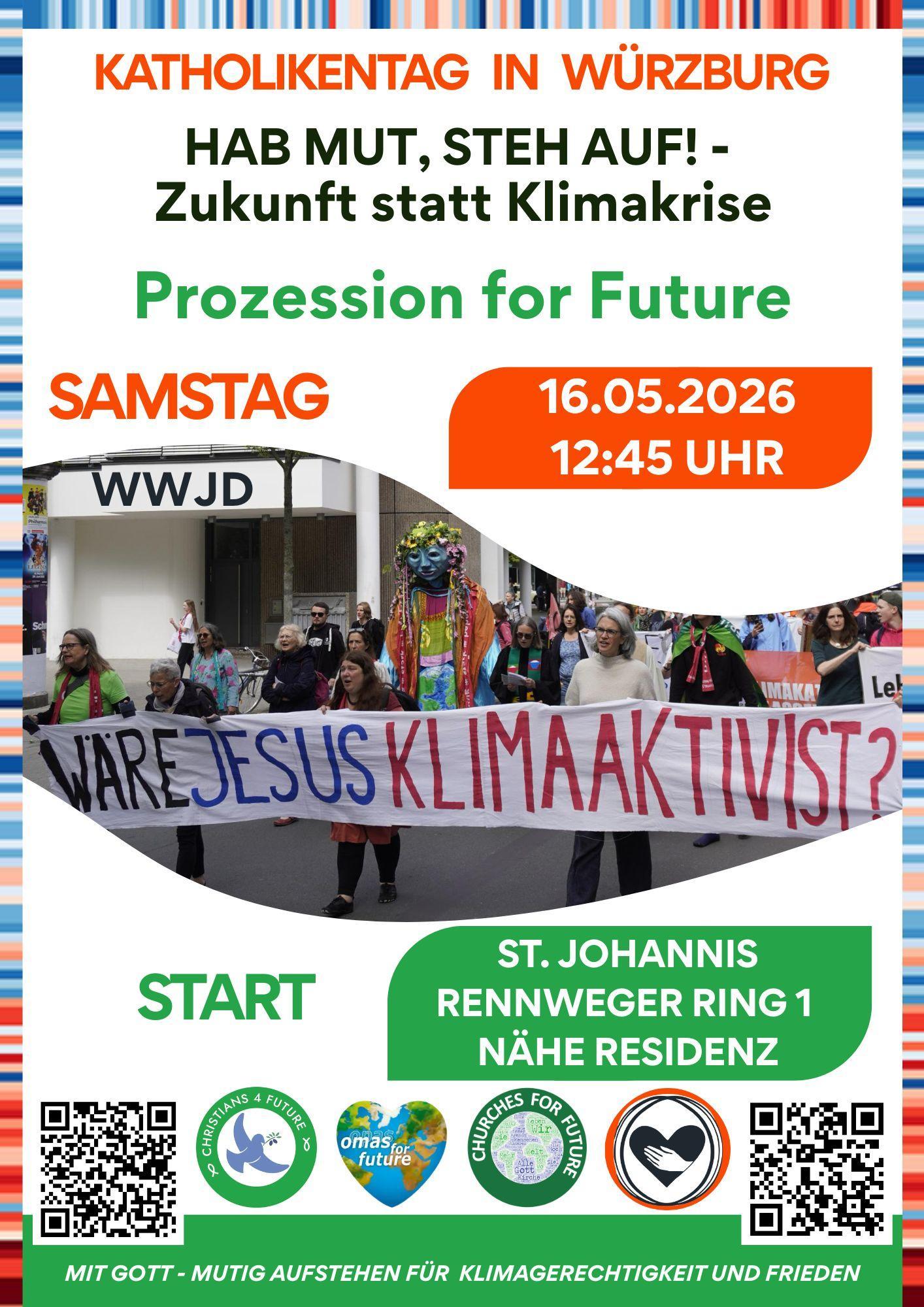 Sharepic Prozession for Future